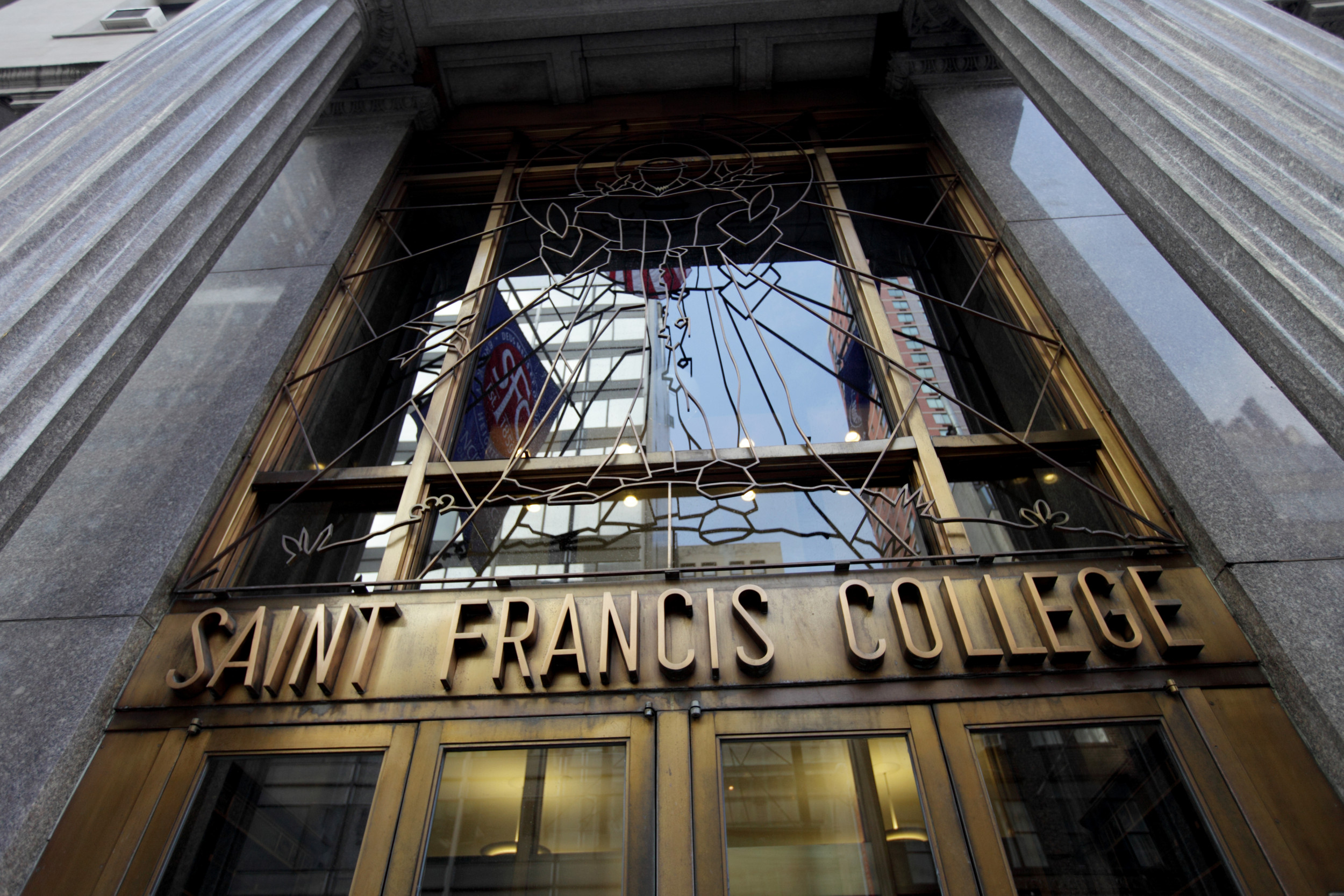 180 Remsen gold doors