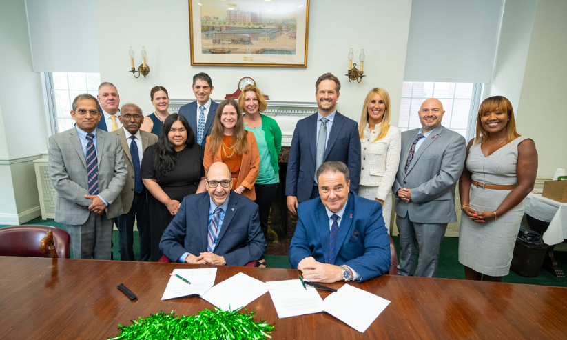 Manhattan College St. Francis College Group photo