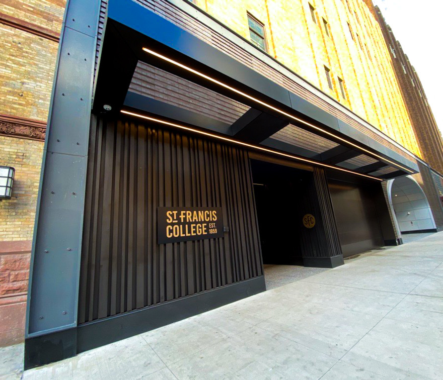 SFC flag on top of building